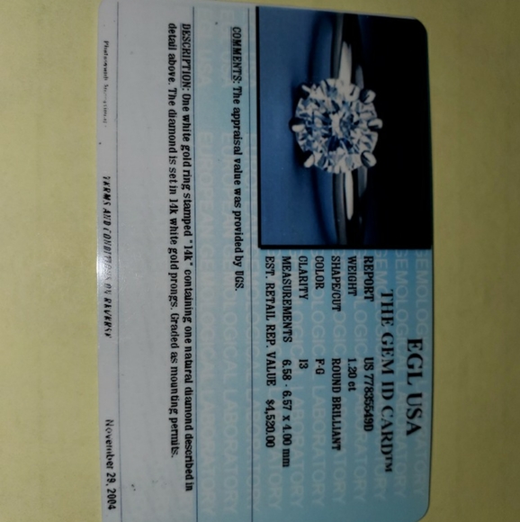 1.20 carat diamond loose diamond 1.20ct 1 ct - Picture 6 of 6